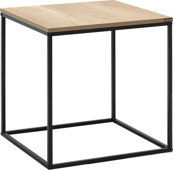 Adore Mobilya Profile Köşe Sehpa - Açık Ceviz (tori) 50x52x50 Cm (gxyxd) - Image 1