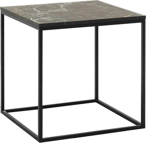 Adore Mobilya Profile Köşe Sehpa - Mermer Desenli 50x52x50 Cm (gxyxd) - Image 1
