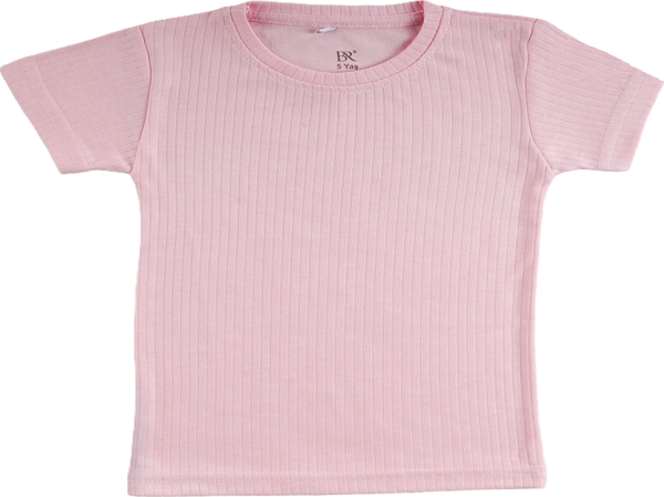 Fitilli Kısa Kol Body Pembe - Image 1