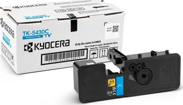 Kyocera TK-5430C Cyan Mavi Orjinal Fotokopi Toneri Ecosys MA2100- PA2100 1.250 Sayfa - Image 1