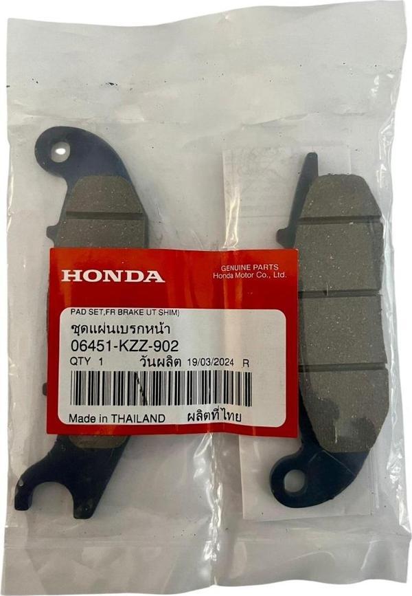 HONDA YARI METALİK FREN BALATASI PIAGGIO MEDLEY 150cc ÖN 2017-2019 - Image 1