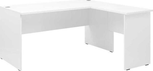 Adore Mobilya Rio L Ofis Masası - Mat Lake Beyaz 160x75x144 Cm (gxyxd) - Image 1