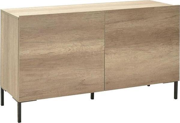 Adore Mobilya Roma 2 Kapaklı Modüler Tv Ünitesi - Açık Ceviz (tori) 120x70x43 Cm (gxyxd) - Image 1