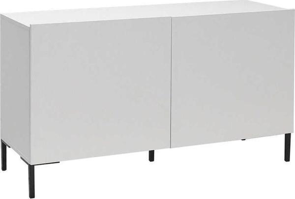 Adore Mobilya Roma 2 Kapaklı Modüler Tv Ünitesi - Mat Lake Beyaz 120x70x43 Cm (gxyxd) - Image 1