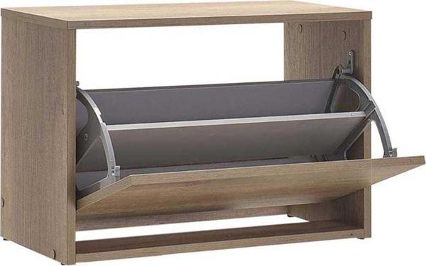 Adore Mobilya Step Oturaklı Ayakkabılık-açık Ceviz(tori) 60x42x30 Cm (gxyxd) - Image 1