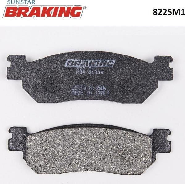 YARI METALİK ARKA FREN BALATASI YAMAHA YZF R6 600cc 1999-2020 - Image 1