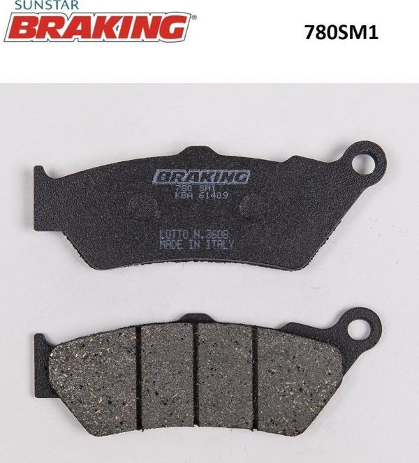 YARI METALİK FREN BALATASI YAMAHA XT R 660cc ÖN 2004-2009 - Image 1
