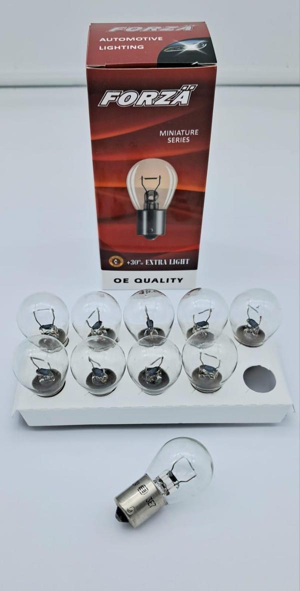 AMPÜL 93 S25 BA15S 12V. 21W.1 KUTUDA 10 ADET VAR UNIVERSAL cc - Image 1