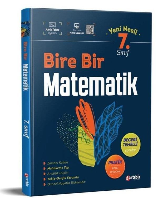 Artıbir Yayınları 7. Sınıf Birebir Matematik - Artıbir Yayınları - Image 1