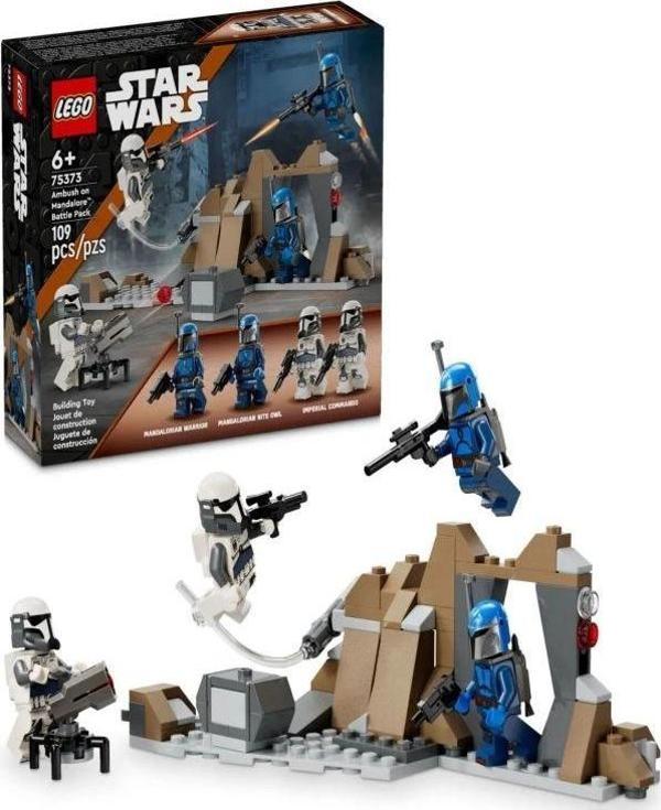 LEGO® Star Wars Ambush Mandalore Savaşı 75373 Yapı Oyuncak - Image 1