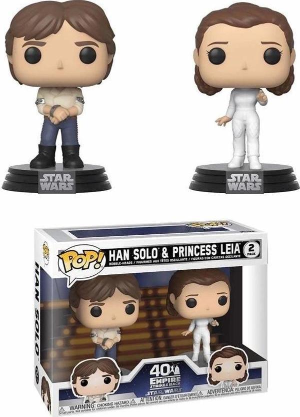 Funko Star Wars Luke, Leia, Han ve Yoda Figürler - Image 1