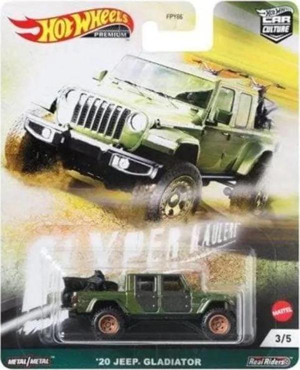 Hot Wheels Araba Kültürü Devre Efsaneleri Arabası Jeep GLADIATOR - Image 1