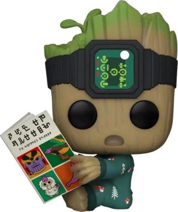 Funko Pop! Marvel: I Am Groot, Groot in Onesie Book Figürü - Image 1