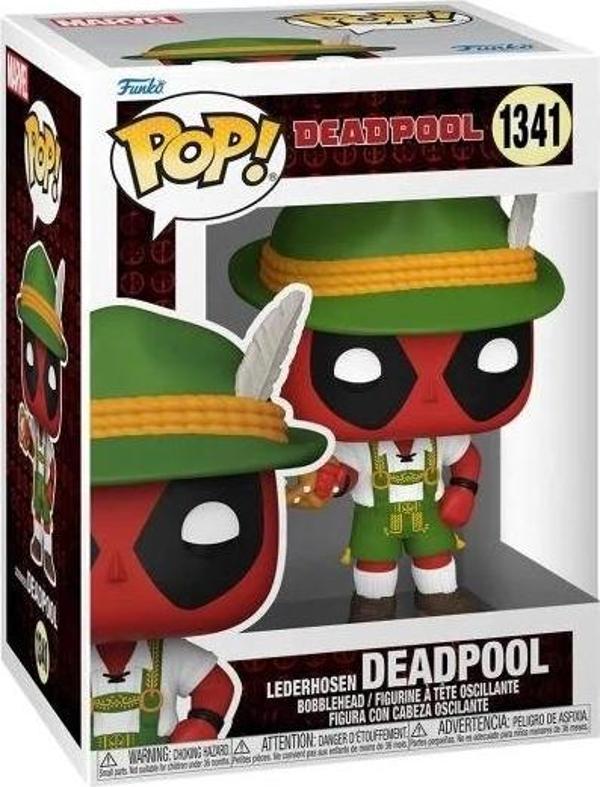 Funko Pop! Marvel: Deadpool - Lederhosen Deadpool Figürü - Image 1