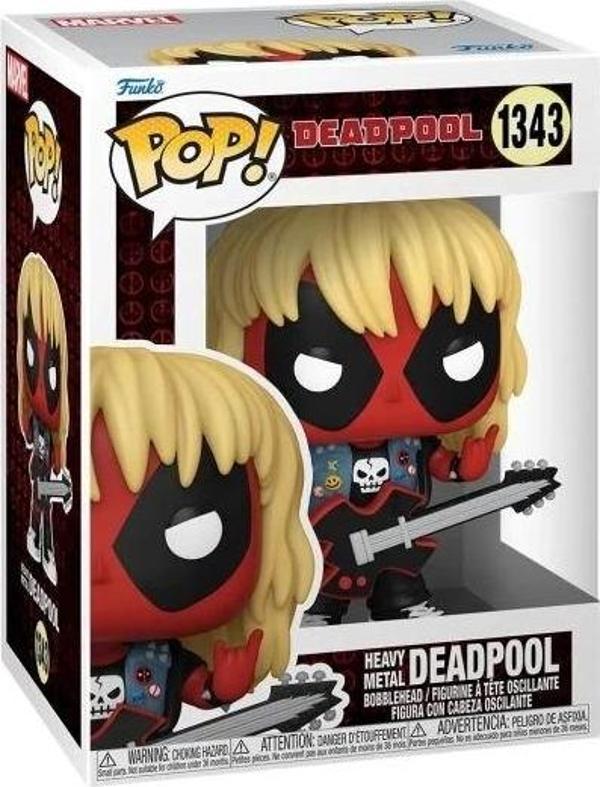 Funko Pop! Marvel: Deadpool - Heavy Metal Deadpool Figürü - Image 1