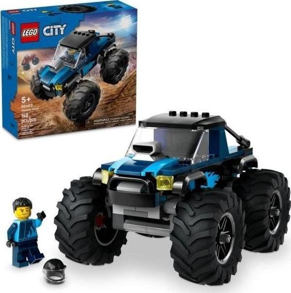 LEGO City Mavi Canavar Kamyon Arazi Oyun Seti 60402 - Image 1