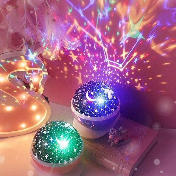 Hediyebiziz STAR MASTER Star Lightning Renkli Yıldızlı Gökyüzü Projeksiyon Gece Lambası - MAVİ - Image 1