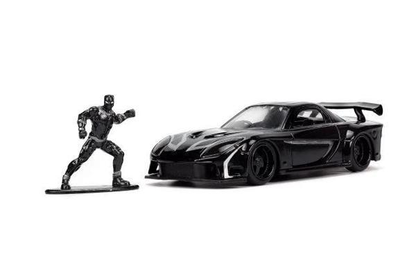 Jada Toys Marvel 1:32 1995 Mazda RX7 Geniş Gövdeli Döküm Araba - Image 1
