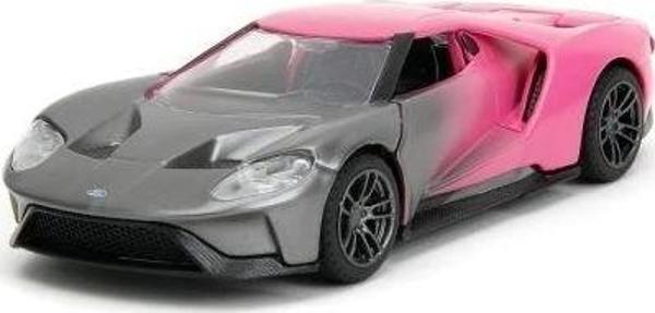 Jada Toys Pembe Fişler 1:32 W2 2017 Ford GT Döküm Araba - Image 1