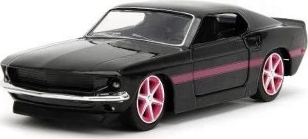 Jada Toys Pembe Slips 1:32 W2 1969 Ford Mustang Döküm Araba - Image 1