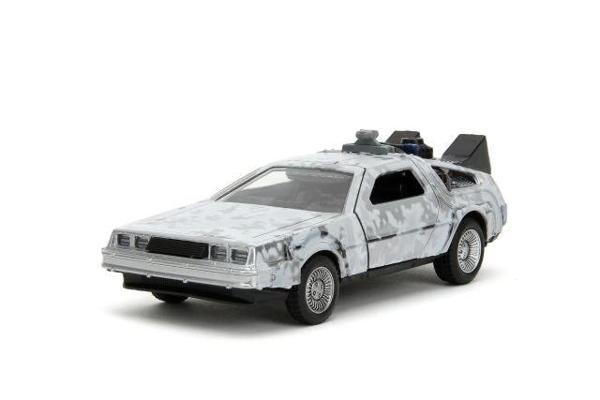 Jada Toys Geleceğe Dönüş 1:32 Time Machine Frost Döküm Araba - Image 1