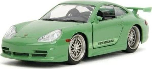 Jada Toys Pembe Fişler 1:32 Porsche 911 Die-Cast Araba - Image 1