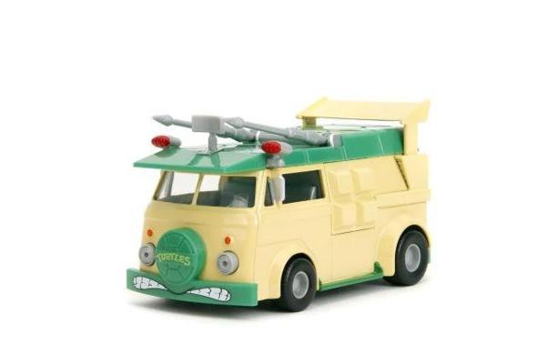 Jada Toys Teenage Mutant Ninja Turtles 1:32 Parti Vagonu Döküm Araba - Image 1