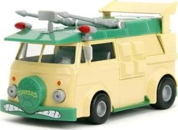 Jada Toys Teenage Mutant Ninja Turtles 1:32 Parti Vagonu Döküm Araba - Image 1