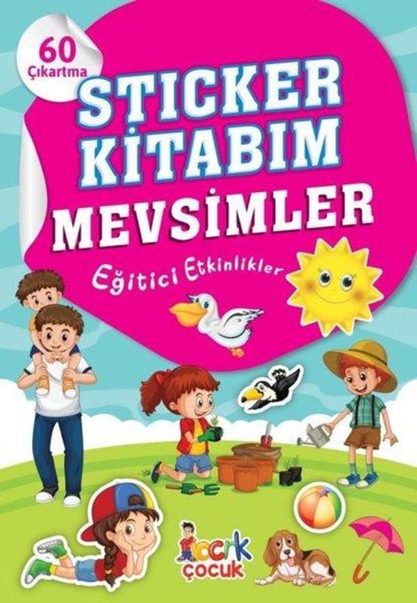 Sticker Kitabım - Mevsimler - Eğitici Etkinlikler - 60 Çıkartma - Bıcırık Yayınları - Image 1