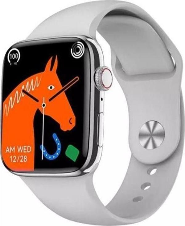 Winex 2024 Watch 8 Series Dt8Max Android İos Harmonyos Uyumlu Akıllı Saat Gümüş - Image 1