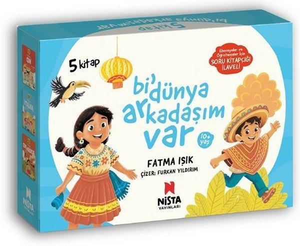 Bi' Dünya Arkadaşım Var Seti - 5 Kitap Takım - Nista Yayınları - Image 1