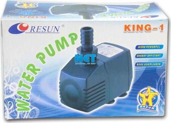 Resun king1 Devirdaym Kafa Motoru 380 L/T 5 w HMax 0,90 m 60 litreye kadar Akvaryumlara uygundur. - Image 1