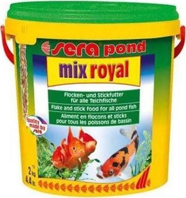 Sera Pond Mix Royal 250 gr Poşette Havuz ve Japon Balığı Yemi      - Image 1