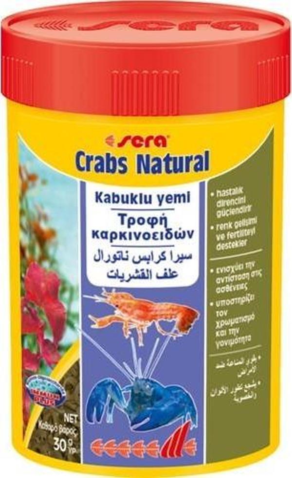 Sera Kabuklu Yemi 100 ml Crabs Natural Orj. Kutu  - Image 1
