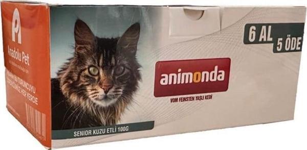 Animonda Vom Feinsten Kuzulu Yaşlı Kedi Konservesi       - Image 1