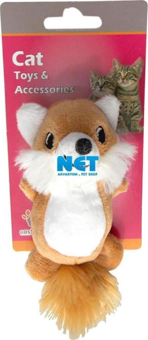 Eastland Peluş Hışırtı Kedi Oyuncağı Tilki 95X5 CM  - Image 1