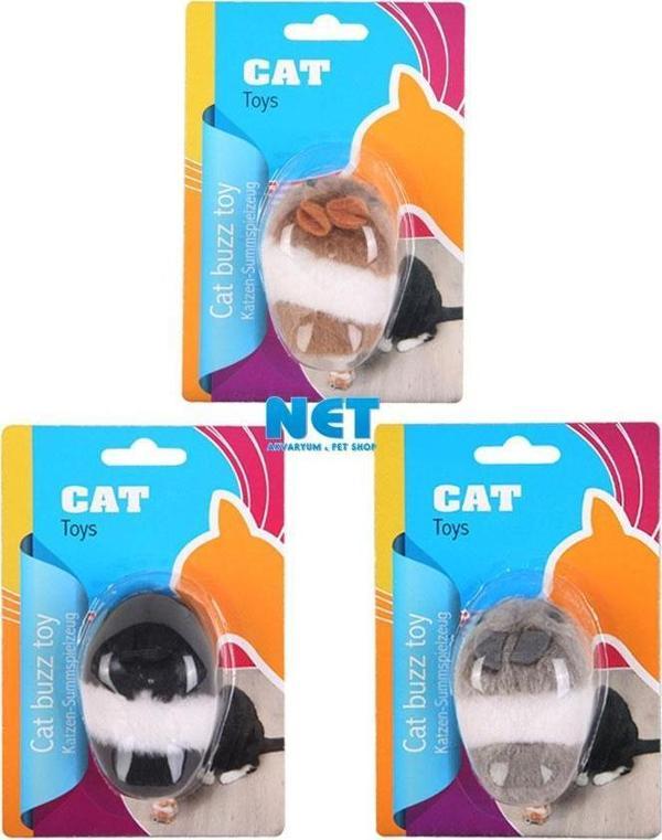 Eastland Titreyen Peluş Fare 8 CM Kedi Oyuncağı  - Image 1