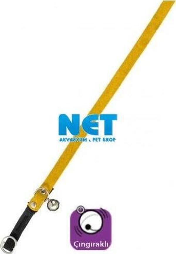 Karlie Kadife Kedi Tasma Çıng. 30Cm Sarı  - Image 1