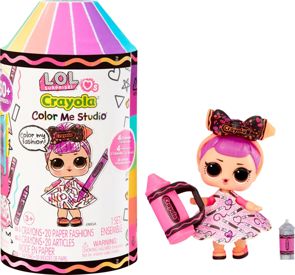 LOL Tots Sürpriz Crayola Bebek - 1 ADET - Image 1