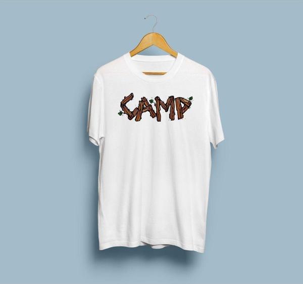 Oversize Camp Tasarım Unisex T-shirt - Image 1