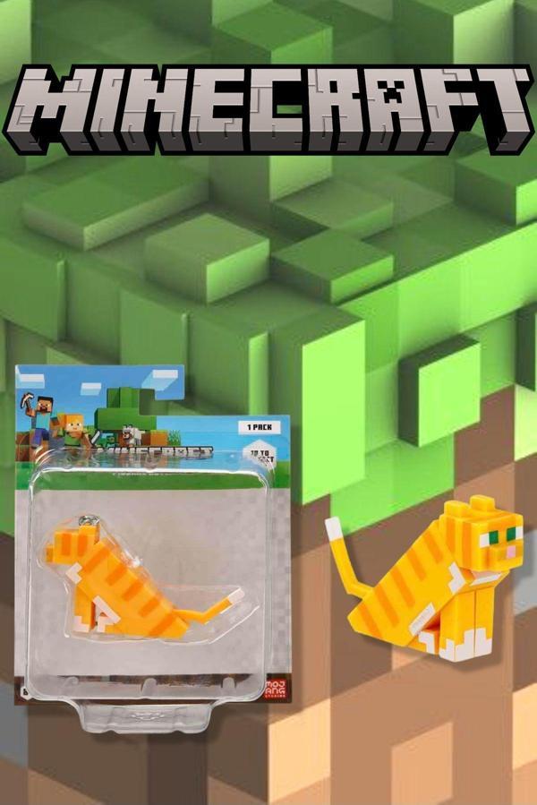 Minecraft 3D Figür Anahtarlık - Cat MODEL 12 - Image 1