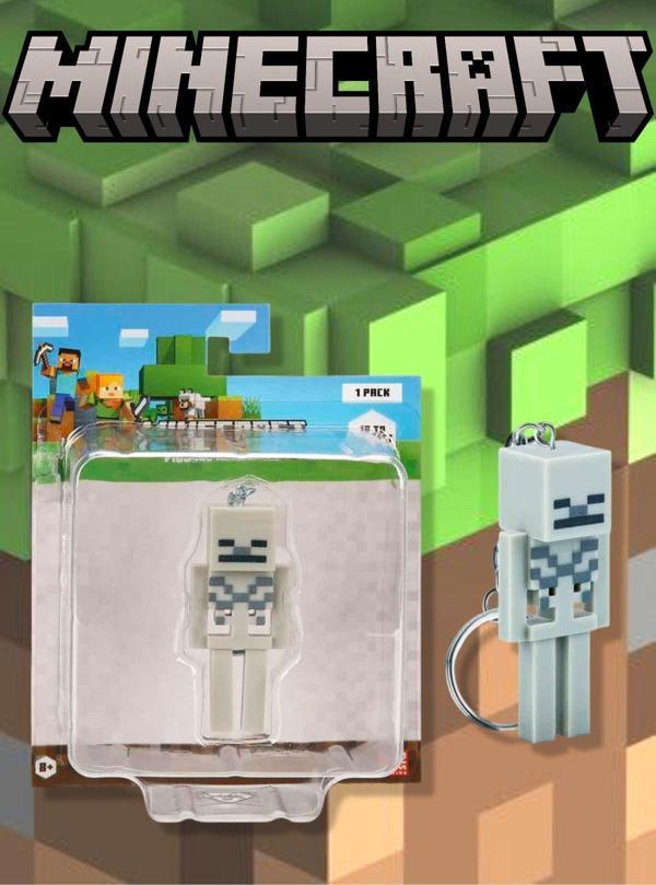 Minecraft 3D Figür Anahtarlık - Skelaton MODEL 6 - Image 1