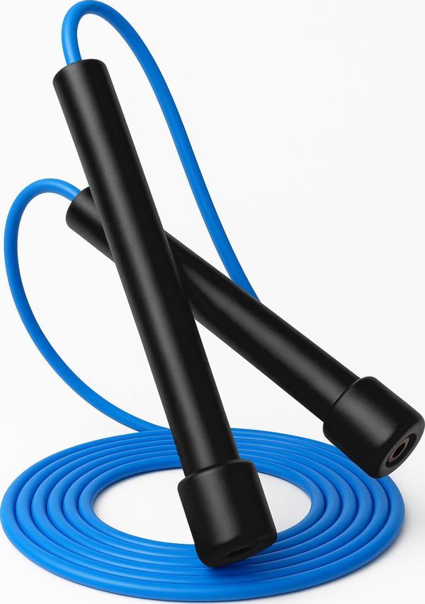 Basic Atlama İpi Uzunluk Ayarlanabilir Atlama Sekme İpi Jump Rope Mavi 515 - Image 1