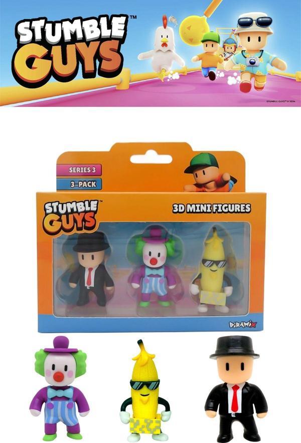 Stumble Guys 3 lü Mini Figür Seti Seri 3 - 5 CM - Model 5 - Image 1