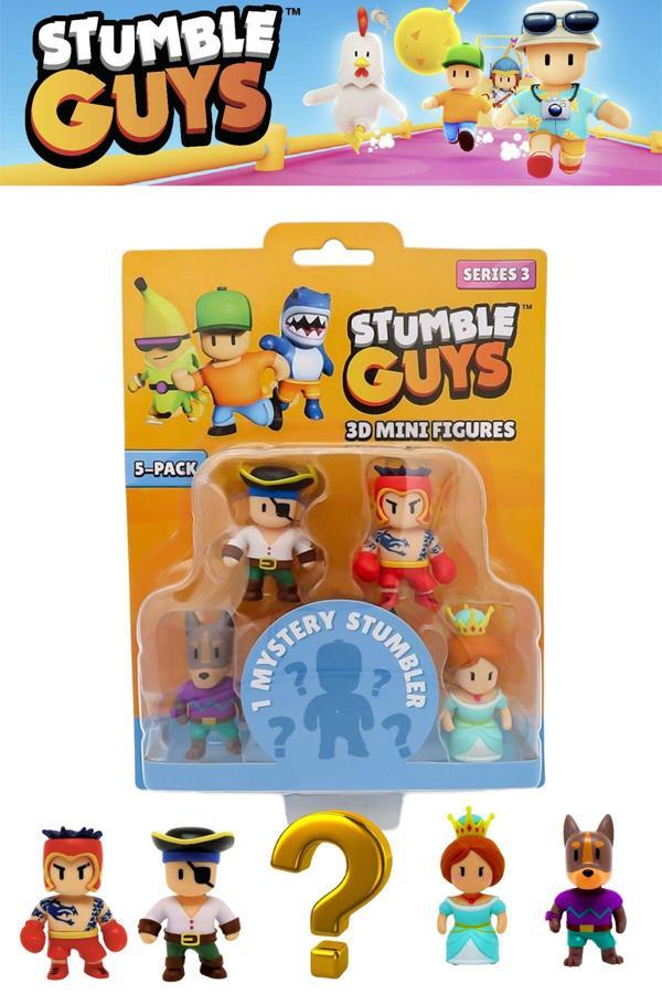 Stumble Guys 5 li Mini Figür Seti Seri 3 - 5 CM - Model 1 - Image 1