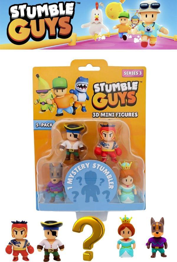 Stumble Guys 5 li Mini Figür Seti Seri 3 - 5 CM - Model 1 - Image 1