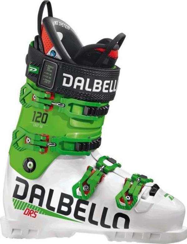 Dalbello DRS 120 Unisex Yarış Kayak Ayakkabısı Beyaz / Yeşil - Image 1