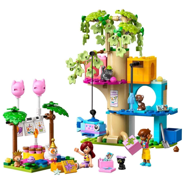 LEGO Friends Kedi Doğum Günü Partisi ve Ağaç Ev 42666 - Image 1