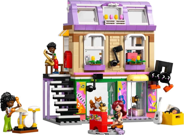 LEGO Friends Müzik Mağazası ve Daire 42653 - Image 1