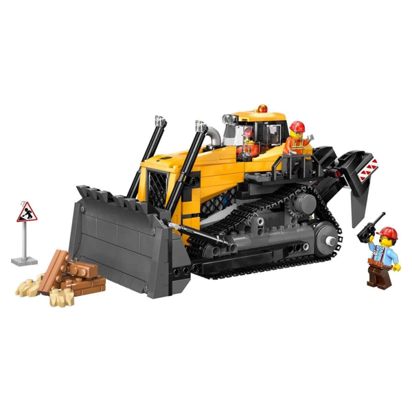 LEGO City Sarı Buldozer 60466 - Image 1